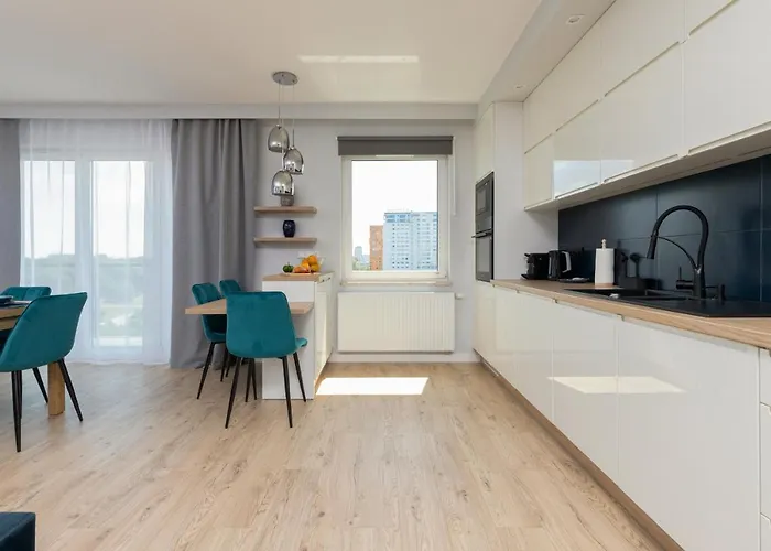 Sea Waves With Park View By Renters Gdansk